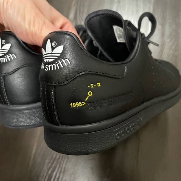 Limited Edition 1995 Adidas x Raf Simons Stan Smith - Core Black - Picture 4 of 5